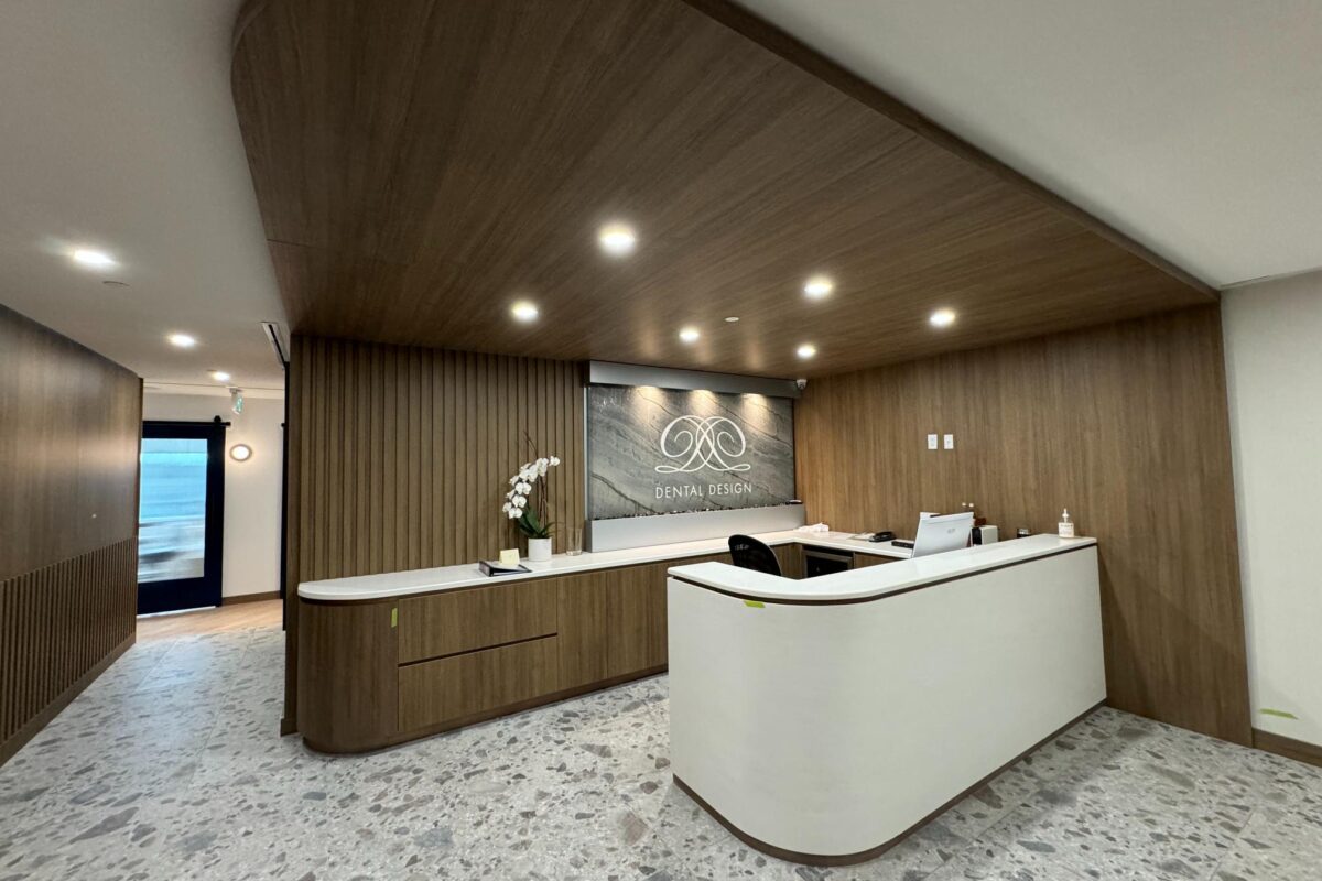 Finished clinic reception